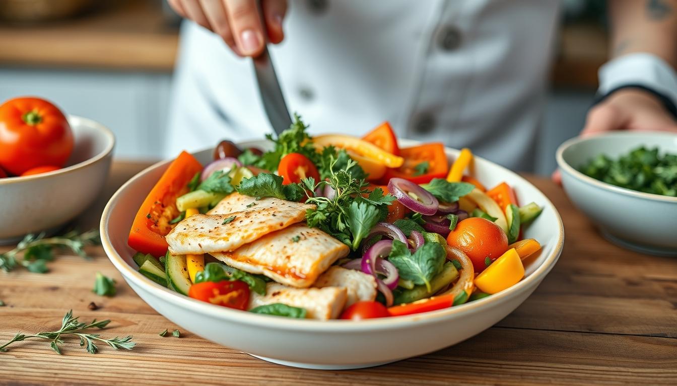 Freshly baked homemade cake in a kitchen setting